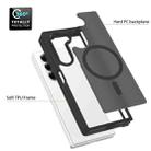 For Samsung Galaxy Z Fold6 Skin Feel TPU Hybrid PC MagSafe Phone Case(Blue) - 3