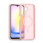 For Samsung Galaxy A26 5G Skin Feel TPU Hybrid PC MagSafe Phone Case(Pink) - 1