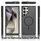 For Samsung Galaxy S24 Ultra 5G Skin Feel TPU Hybrid PC MagSafe Phone Case(Purple) - 2