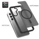 For Samsung Galaxy S25 / S24 5G Skin Feel TPU Hybrid PC MagSafe Phone Case(Black) - 3