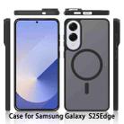 For Samsung Galaxy S25 Edge 5G Skin Feel TPU Hybrid PC MagSafe Phone Case(Blue) - 2
