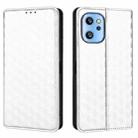 For Umidigi A13 / A13S / A13 Pro Cubic Grid Texture Flip Leather Phone Case(Silver) - 2