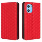 For Umidigi G1 / G1 Max Cubic Grid Texture Flip Leather Phone Case(Red) - 2
