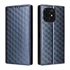 For Umidigi G5 Mecha Cubic Grid Texture Flip Leather Phone Case(Blue) - 2