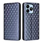 For Umidigi G6 5G Cubic Grid Texture Flip Leather Phone Case(Blue) - 2