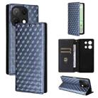For Umidigi Note 90 Cubic Grid Texture Flip Leather Phone Case(Blue) - 1