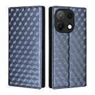 For Umidigi Note 90 Cubic Grid Texture Flip Leather Phone Case(Blue) - 2