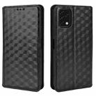 For Umidigi Power 5S Cubic Grid Texture Flip Leather Phone Case(Black) - 2