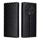 For Umidigi G100 / G100A Cubic Grid Texture Flip Leather Phone Case(Black) - 2