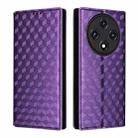 For Umidigi G100 / G100A Cubic Grid Texture Flip Leather Phone Case(Purple) - 2