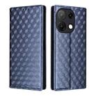 For Umidigi Note 100 4G / 5G / Note 100A Cubic Grid Texture Flip Leather Phone Case(Blue) - 2