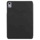 For Huawei MatePad / 11.5 S / Air 11.5 Trifold Magnetic Split Acrylic Leather Tablet Case(Black) - 3