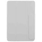 For Huawei MatePad / 11.5 S / Air 11.5 Trifold Magnetic Split Acrylic Leather Tablet Case(Grey) - 2