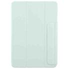 For Huawei MatePad / 11.5 S / Air 11.5 Trifold Magnetic Split Acrylic Leather Tablet Case(Baby Green) - 2