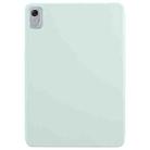 For Huawei MatePad / 11.5 S / Air 11.5 Trifold Magnetic Split Acrylic Leather Tablet Case(Baby Green) - 3