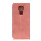 For Motorola Moto G9 Play / G9 / E7 Plus / Lenovo K12 Note KHAZNEH Cowhide Texture Horizontal Flip Leather Case with Holder & Card Slots & Wallet(Pink) - 3