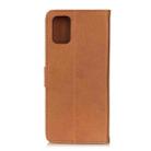 For Samsung Galaxy M51 (Side Fingerprint Version) KHAZNEH Cowhide Texture Horizontal Flip Leather Case with Holder & Card Slots & Wallet(Brown) - 3