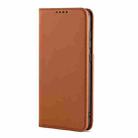 For Xiaomi Redmi 10X 5G Strong Magnetism Shockproof Horizontal Flip Liquid Feel Leather Case with Holder & Card Slots & Wallet(Brown) - 2