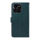 For Honor X6c / X6b / X6a / X5b Adorable Cat Embossed Pattern Flip Leather Phone Case(Dark Green) - 3