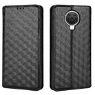 For Nokia G10 / Nokia G20 Cubic Grid Texture Flip Leather Phone Case(Black) - 2