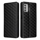 For Nokia G42 / Nokia G310 Cubic Grid Texture Flip Leather Phone Case(Black) - 2