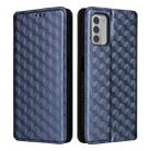 For Nokia G42 / Nokia G310 Cubic Grid Texture Flip Leather Phone Case(Blue) - 2