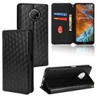 For Nokia G300 Cubic Grid Texture Flip Leather Phone Case(Black) - 1