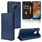 For Nokia G300 Cubic Grid Texture Flip Leather Phone Case(Blue) - 1