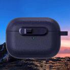 For AirPods Pro Starry Texture Lock Buckle Shockproof Earphones Case(Dark Blue) - 2
