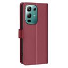 For Infinix Note 50X 5G Litchi Texture RFID Anti-theft Leather Phone Case(Red) - 3