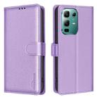 For Infinix Note 50X 5G Litchi Texture RFID Anti-theft Leather Phone Case(Purple) - 1