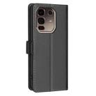 For Infinix Note 50 Pro+ 5G Litchi Texture RFID Anti-theft Leather Phone Case(Black) - 3