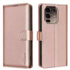 For Infinix Note 50 Pro+ 5G Litchi Texture RFID Anti-theft Leather Phone Case(Gold) - 1