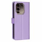 For Infinix Note 50 Pro+ 5G Litchi Texture RFID Anti-theft Leather Phone Case(Purple) - 3