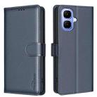 For Infinix Smart 10 4G Litchi Texture RFID Anti-theft Leather Phone Case(Blue) - 1