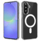 For Samsung Galaxy A56 5G MagSafe Magnetic Acrylic TPU Phone Case(Transparent) - 1