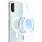 For Samsung Galaxy A06 5G / 4G MagSafe Magnetic Acrylic TPU Phone Case(Transparent) - 2