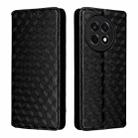 For OnePlus 13R / Ace 5 / Ace 5 Pro Cubic Grid Texture Flip Leather Phone Case(Black) - 2