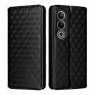 For OnePlus Ace 3V Cubic Grid Texture Flip Leather Phone Case(Black) - 2