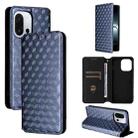 For OnePlus 13T Cubic Grid Texture Flip Leather Phone Case(Blue) - 1
