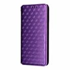 For OnePlus Ace 5 Racing Cubic Grid Texture Flip Leather Phone Case(Purple) - 2
