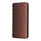 For OnePlus Ace 5 Racing Cubic Grid Texture Flip Leather Phone Case(Brown) - 2
