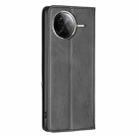 For Xiaomi Poco F7 Pro / F7 Ultra Rhombus Texture Magnetic Leather Phone Case(Black) - 3