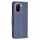 For Xiaomi Poco C71 Lambskin Texture Pure Color Flip Leather Phone Case(Blue) - 3
