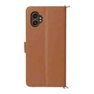 For Samsung Galaxy XCover 7 Pro Multifunctional 6-Card Slots Leather Phone Case with Wrist Strap(Brown) - 3