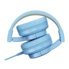 WiWU KTD-01 Kids Wired Headphones Sport Earphones Gaming Headset, Length: 1.6m(Blue) - 2