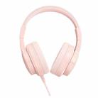 WiWU KTD-01 Kids Wired Headphones Sport Earphones Gaming Headset, Length: 1.6m(Pink) - 1