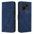 For TCL 60 NxtPaper Crossbody 3D Embossed Flip Leather Phone Case(Blue) - 2