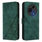 For TCL 60 NxtPaper Crossbody 3D Embossed Flip Leather Phone Case(Green) - 2