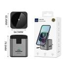 WiWU Wi-W025 9 in 1 HUB Docking Station Magnetic 15W Wireless Charger(Grey) - 2
